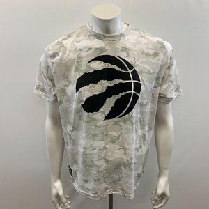 Toronto Raptors NBA Men's Camouflaged T-shirt L